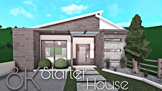 BLOXBURG 8K STARTER HOUSE  NOGAMEPASS [upl. by Carr837]