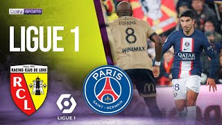 Lens vs PSG  LIGUE 1 HIGHLIGHTS  112023  beIN SPORTS USA [upl. by Brogle231]