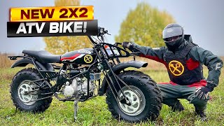 Newest 2x2 ATV Motorbike Scout Like Rokon but much cheaper [upl. by Novad]