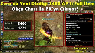 Chemikant  Yeni Dizdiği  3400 APli Reb 13 Chitin Bowlu Okçusu İle PK Atıyor  Knight Online [upl. by Airan]