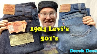 1984 Levis 501 Deadstock [upl. by Pauly]