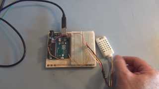 Arduino Temperature and Humidity measurements Tutorial [upl. by Longtin]