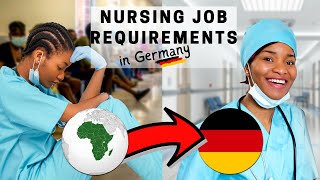 Get These Before Applying as a NURSE In Germany  HEALTH WORKER Expat Requirements  Queen Esther [upl. by Nnylram]