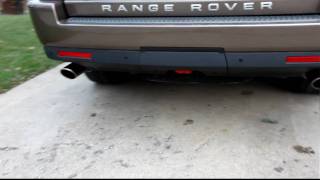 2010 Range Rover Sport Supercharged Exhaust Note [upl. by Stricklan]