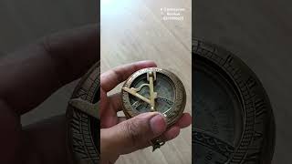 Push Button Brass Antique Compass 3inch [upl. by Torr]