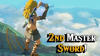 Reaching Zeldas Dragon EARLY 2nd Master Sword in Zelda Tears of the Kingdom Viewers Request [upl. by Llerref]