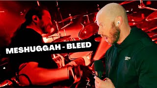 Drummer Reacts To  MESHUGGAH  BLEED TOMAS HAAKE FIRST TIME HEARING [upl. by Yehus]