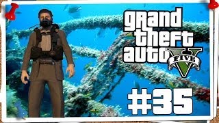 Lets Show GTA 5 035  Schatzsuche auf dem Meeresgrund HDDE [upl. by Vonny]