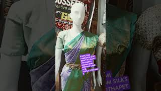 rooplaxmihandloomsilks kanjivaram full mix Meena all over beautiful sarees [upl. by Ollayos]