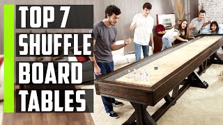 Best Shuffleboard Tables 2023  Top 7 Best Shuffleboard Tables on Amazon [upl. by Saint228]