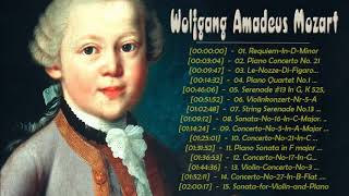 The Best Of Wolfgang Amadeus Mozart  Mozart Greatest Hits Full Album [upl. by Swanhilda916]