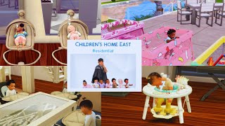 7 Infant Orphanage Test  The Sims 4  Testing out 7 infants and new CC [upl. by Allac]