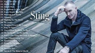 Sting Greatest Hits NonStop Playlist  Best Songs Of Sting Full Album [upl. by Stan]