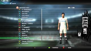 pes 2011 rostros caras de Alianza Lima Juan Aurich Universitario Peru [upl. by Sral]