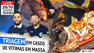 LIVE TRIAGEM em casos de VÍTIMAS EM MASSA [upl. by Ahsinna386]