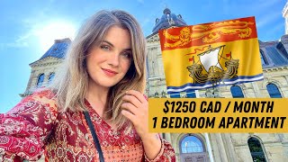 Is Fredericton The Most Affordable Capital City In Canada  Downtown City Tour [upl. by Selene]