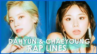 Every Twice MVs But its just Dahyun amp Chaeyoung Rap Lines [upl. by Robma935]