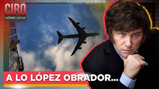 Javier Milei venderá dos aviones oficiales de Argentina  Ciro Gómez Leyva [upl. by Akenna642]