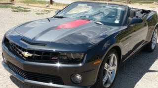 Modern Collectibles Exposed 2012 Chevy Camaro 45th Anniversary Edition 060 MPH Review [upl. by Dnamron368]