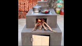 COMO HACER UNA COCINA DE LADRILLOS EN TU PATIO MUY FACIL [upl. by Teillo70]