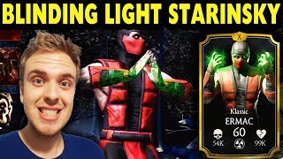 MKX Mobile 119 Klassic Ermac MAXED OUT Gameplay and Review Getting My First Feats of Strength [upl. by Catton382]