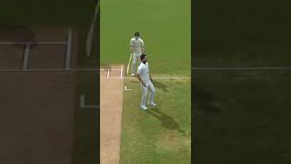 india vs new zealand real cricket 24 blowers rashwin wicket realcricket24 shortvideo like [upl. by Broadbent]