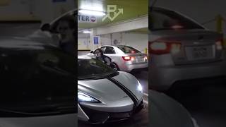 Karen Freaks out at McLaren 570S Revs 💀 [upl. by Enahpad311]