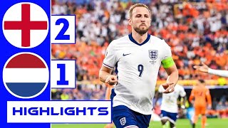 England vs Netherlands Semi Final  Euro Cup 2024 Highlights EuroCup2024 [upl. by Ianej]