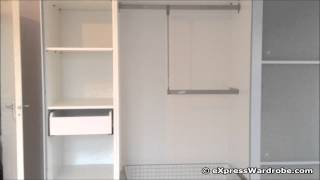 IKEA Pax Lyngdal Sliding Door Wardrobe Design with Interior Fittings amp Soft Close System [upl. by Marsland]