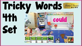 Tricky Words Set 4  Jolly Phonics blue level  High Frequency Words [upl. by Ayit]