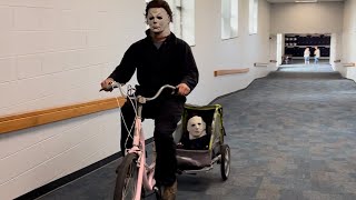 Michael Myers takes over school 😳￼ [upl. by Yraeg994]