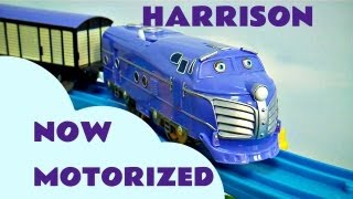 Motorized Chuggington Harrison Toy Train [upl. by Ahon]