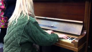 Valentina Lisitsa at St Pancras International  4 of 4 [upl. by Lamahj202]