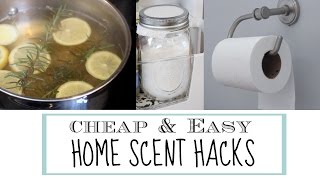 HOME SCENT HACKS  Cheap amp Easy [upl. by Scully639]