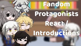 Fandom Protagonists React To Each Other \ Introductions  HSR GI FPE BSD Fallout [upl. by Diego]