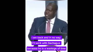 matiangi rule out working with Gachagua because he is more on politics rather be delivering [upl. by Jael476]