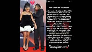 Halle Bailey and DDG break uphallebaileyDDGhollywoodstarscelebritynewslove [upl. by Machutte]