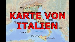 KARTE VON ITALIEN [upl. by Ethelyn839]