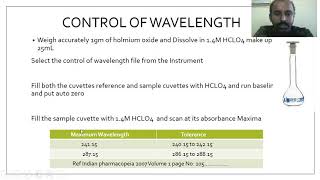 Calibration of UV SpectrometerUV SPECTROSCOPYCHROMOPHOREUVVALIDATIONBEERLAMBERTS LAWMOLAR [upl. by Cheyne]