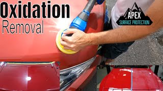 HOW TO Remove Oxidation From Clear Coat Safest Way Possible Do It Yourself Learn To Wetsand [upl. by Corrie880]