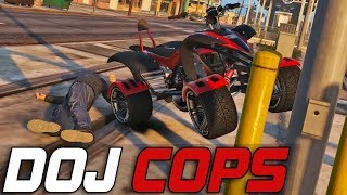 Dept of Justice Cops 322  ATV Madness Criminal [upl. by Leidgam368]