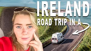 Causeway Coastal Route in a Campervan  Ireland Travel Vlog [upl. by Alrats]