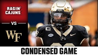 Louisiana vs Wake Forest Condensed Game  2024 ACC Football [upl. by Ojok]