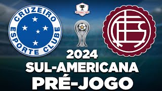 CRUZEIRO x LANÚS AO VIVO  SULAMERICANA  SEMIFINAL  NARRAÇÃO [upl. by Swartz]