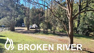 Broken River Campground  Eungella NP Queensland [upl. by Ettesus]