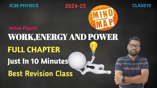 CLASS 10 PHYSICS WorkEnergy and PowerComplete Chapter 10Min  Best Revision Class [upl. by Pippo]