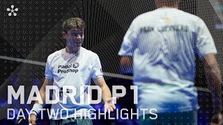 Madrid Premier Padel P1 Highlights day 2 Men [upl. by Cassius190]