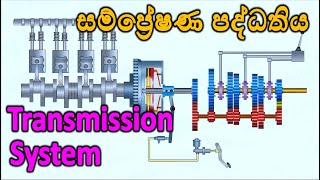 Manual transmission system  සම්ප්‍රේෂණ පද්ධතිය  Automobile  Engineering technology AL [upl. by Oznole]