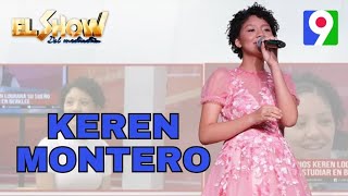 Keren Montero visita El Show del Mediodía [upl. by Evie]