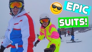 COOLEST SNOWBOARDING SUITS [upl. by Reckford]